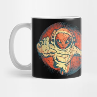 Alien Ufo Astronaut Space Mug